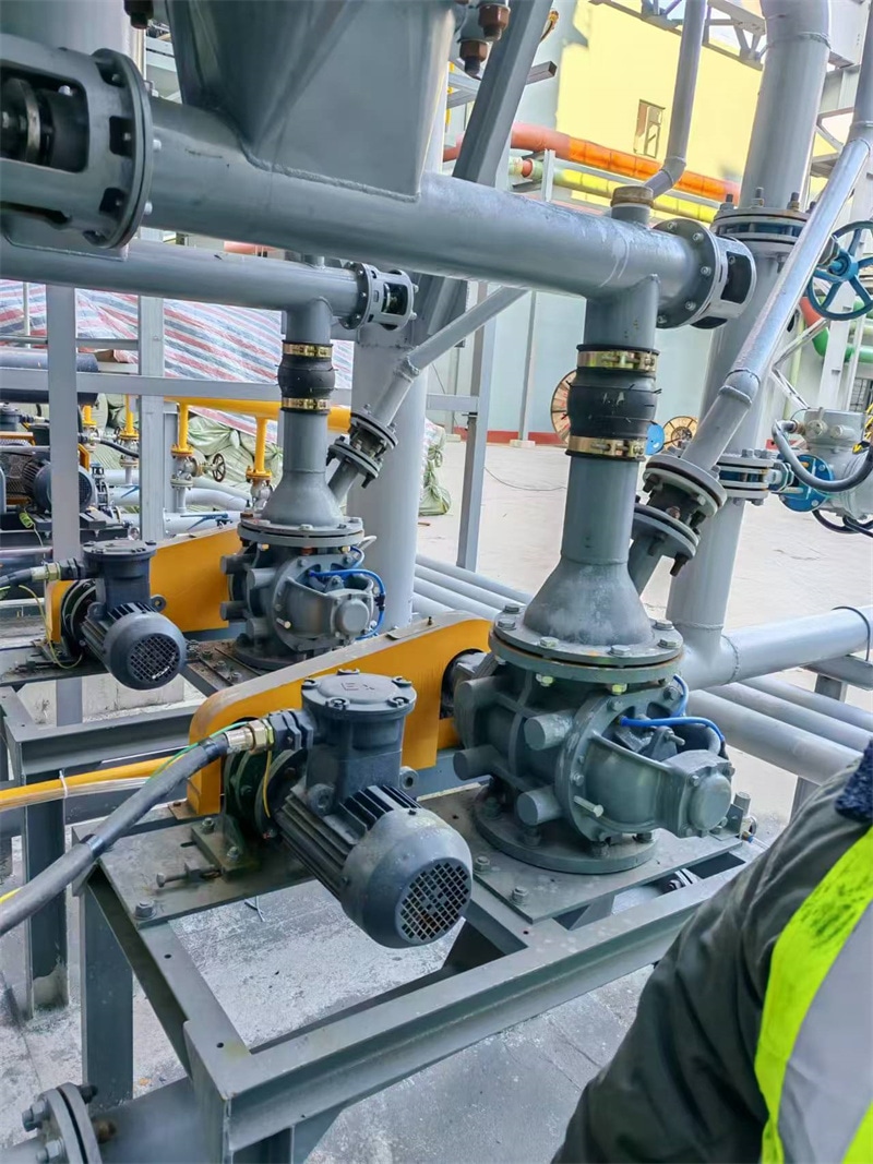 脱硫喷钙气力输送