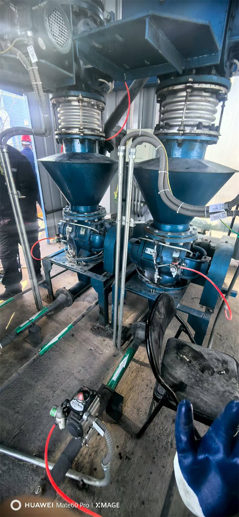 脱硫喷钙气力输送