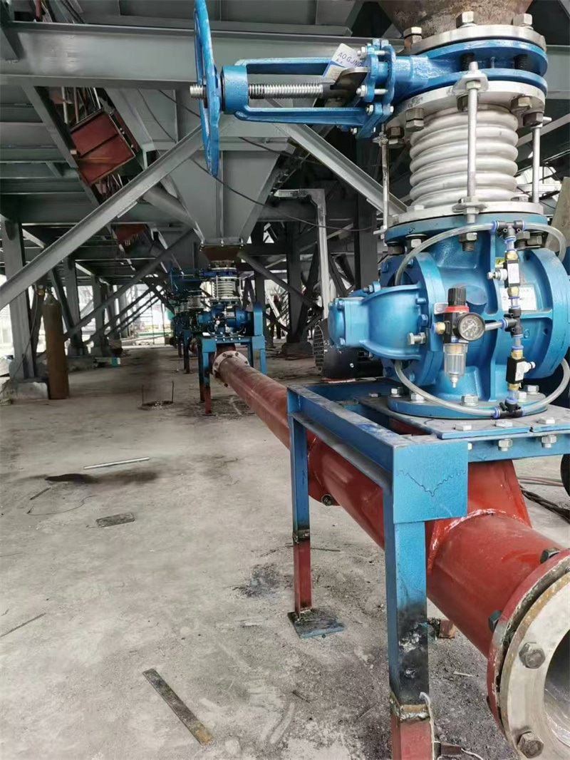 脱硫大气治理超低排放除尘器气力输灰项目