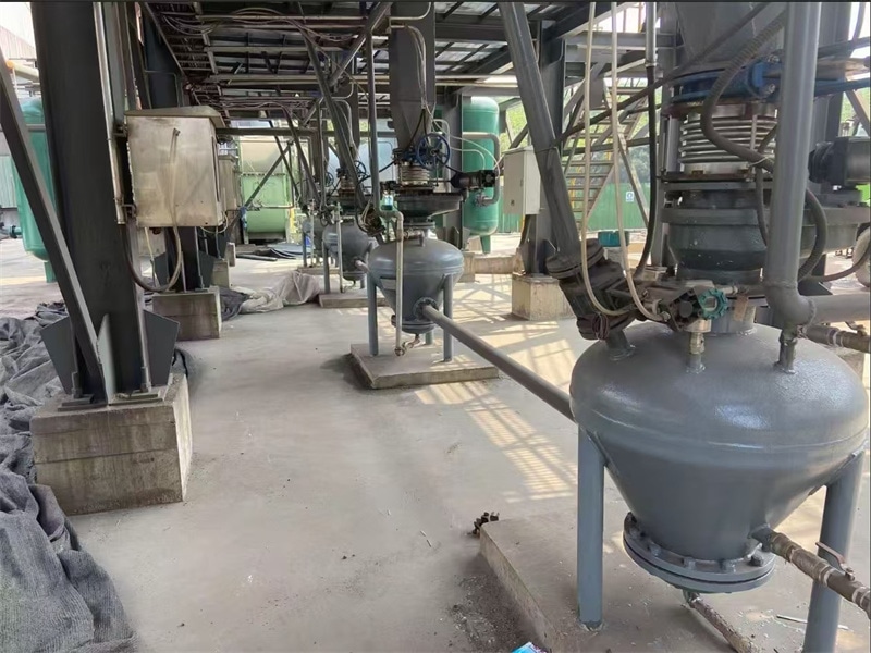 脱硫大气治理超低排放除尘器气力输灰项目