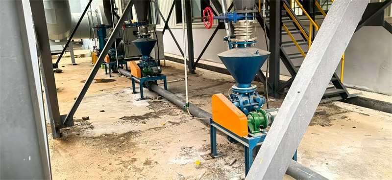 骨料生产线石粉气力输送