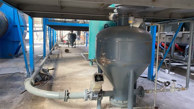 骨料生产线石粉气力输送